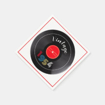 Registro de vinil com faixa retrorativa de 1954, 7