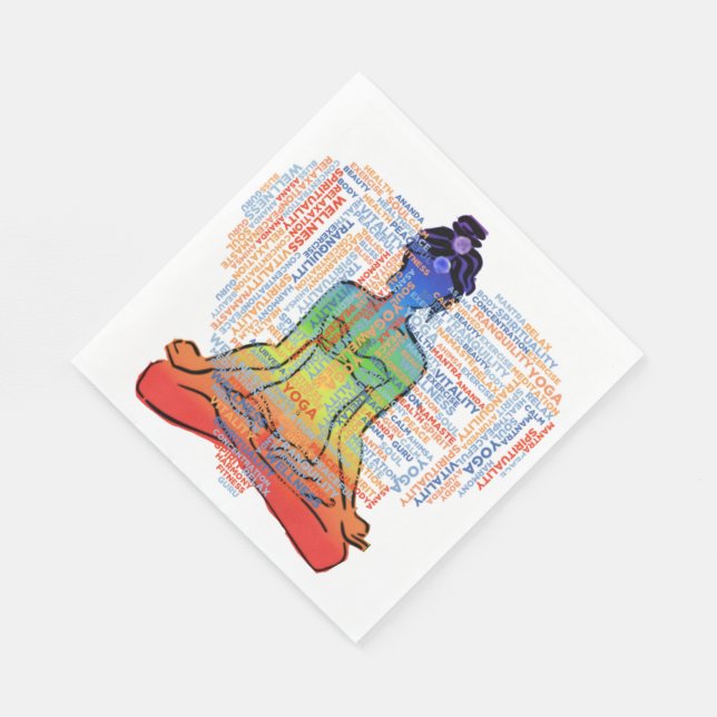Guardanapo De Papel Reiki/Chakra (Quina)
