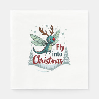 Guardanapo De Papel Reindeer Dragonfly