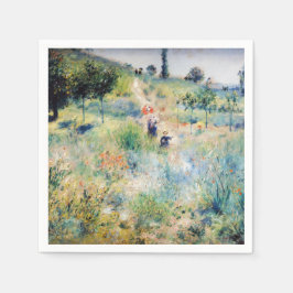 Guardanapo De Papel Renoir - Caminho Que Lidera Através da Grama Alta
