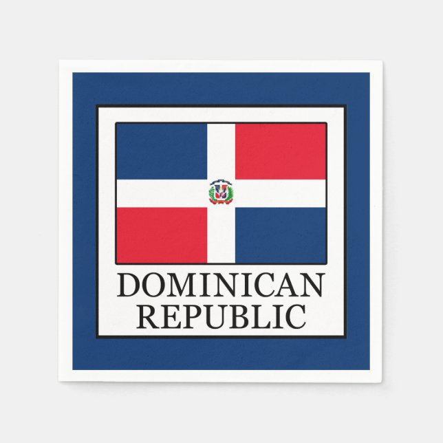 Guardanapo De Papel República Dominicana (Frente)