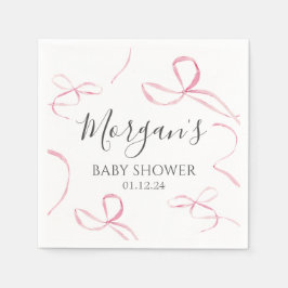 Guardanapo De Papel Resguardas de papel cor-de-rosa, decorações de tem