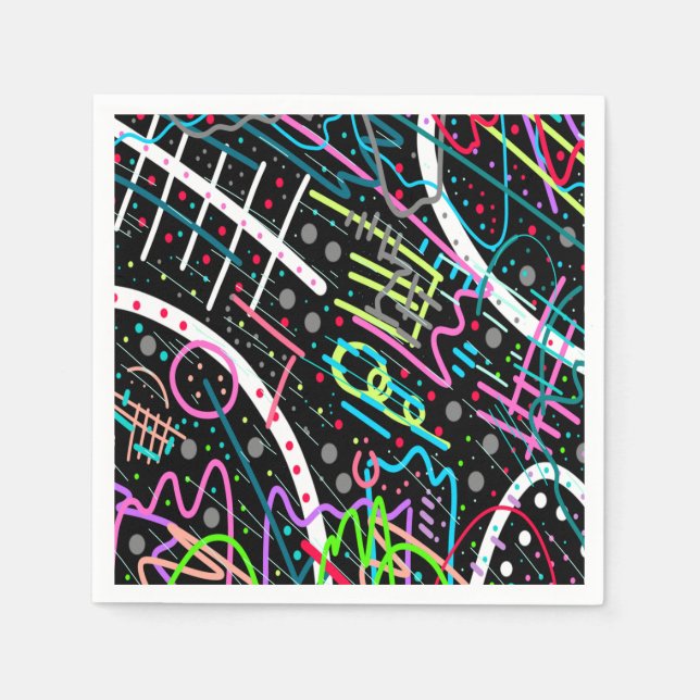 Guardanapo De Papel Resíduos de espaço (Frente)