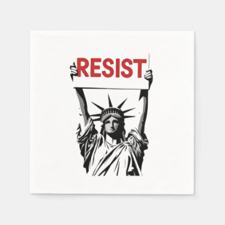 Guardanapo De Papel Resistência ao fascismo Transgênero Floral LGBTQ A