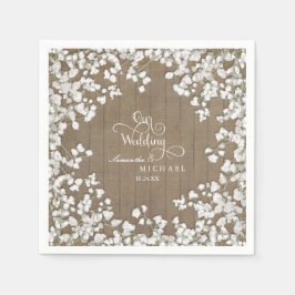 Guardanapo De Papel Respiração do Bebê da Recepção de Piquenique em Pa