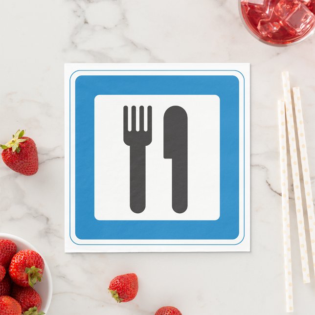 Guardanapo De Papel Rest Sinal Paper Napkins (Criador carregado)