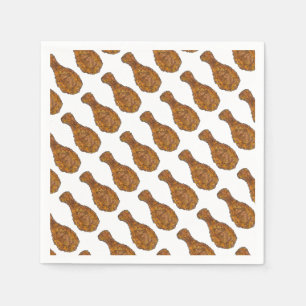 Guardanapo De Papel Restaurante de Cookout da Perna de Galinha Frescad