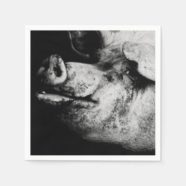 Guardanapo De Papel retrato de porker (Frente)