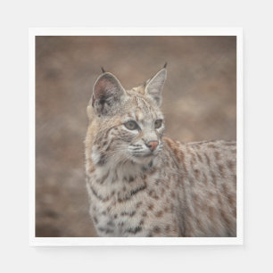 Guardanapo De Papel Retrato de um Bobcat