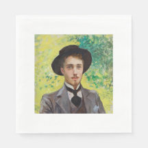 Retrato de um Jovem (por Georges Rochegrosse)