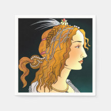 Retrato de uma Mulher Napkins