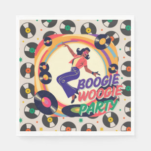 Guardanapo De Papel Retro Boogie Woogie Party Paper