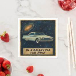 Guardanapo De Papel Retro Cruiser in Deep Space 