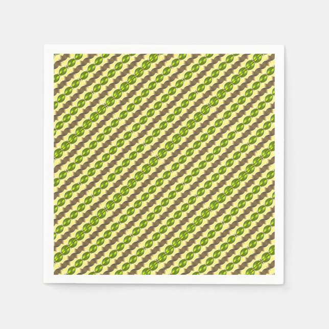 Guardanapo De Papel retro de papel de parede (Frente)