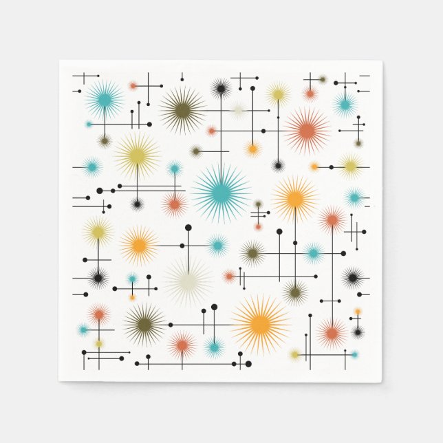 Guardanapo De Papel Retrô Impulsiona Uma Ir! (Frente)