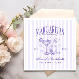 Guardanapo De Papel Retro Moderno Margaritas e Matrimony Strike Bach