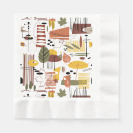 Guardanapo De Papel Retro Queda A Go-Go