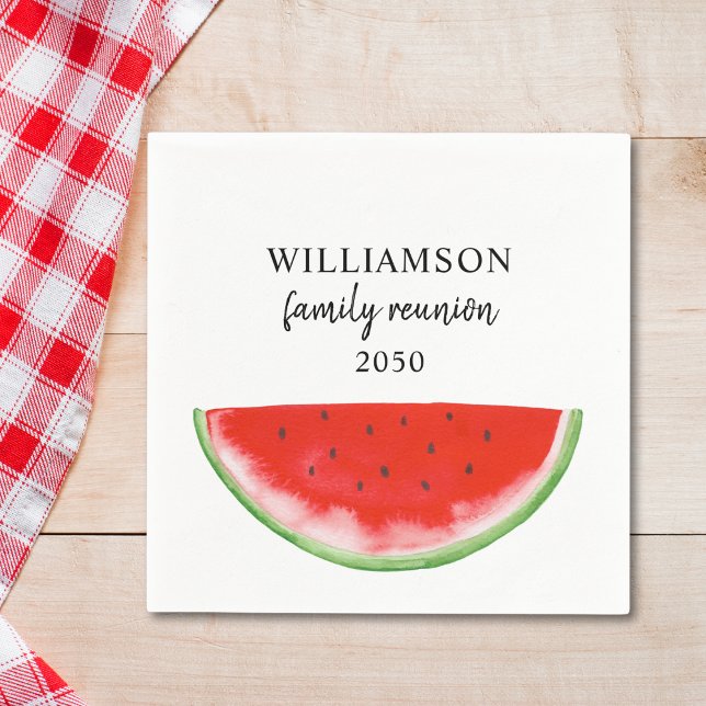 Guardanapo De Papel Reunião da Família Watermelon (Criador carregado)