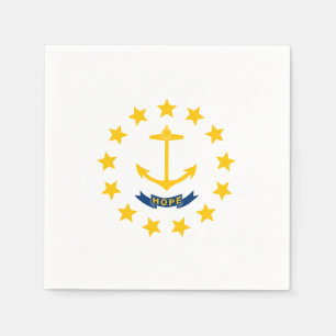 Guardanapo De Papel Rhode - bandeira do estado de ilha