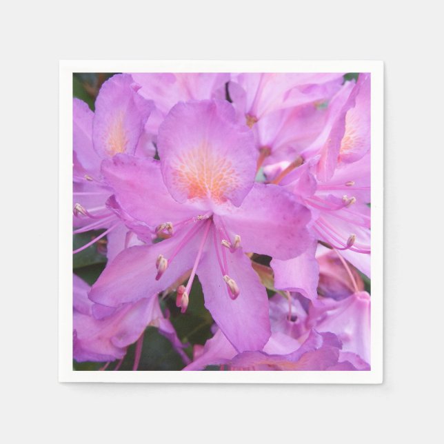 Guardanapo De Papel Rhododendron Flower Paper Napkins (Frente)