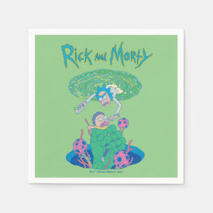 Guardanapo De Papel RICK E MORTY™   Salvamento no portal