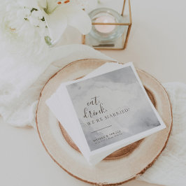 Guardanapo De Papel Rico clássico Coma Bebida Casamos