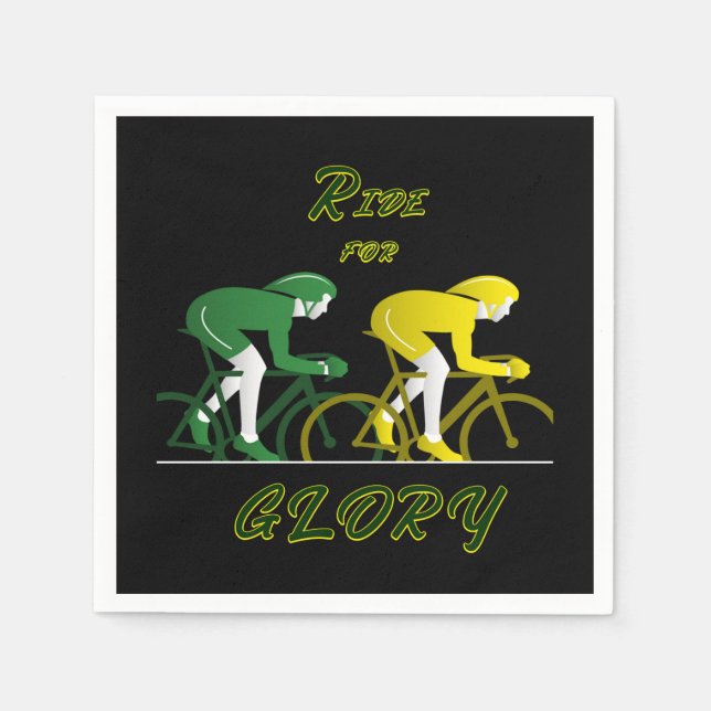 Guardanapo De Papel Ride For Glory (Frente)