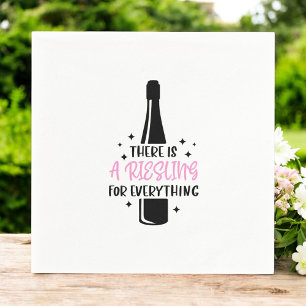 Guardanapo De Papel Riesling Para Tudo O Vinho Engraçado