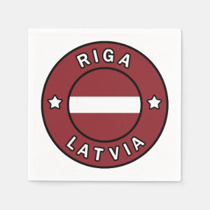 Guardanapo De Papel Riga Letónia