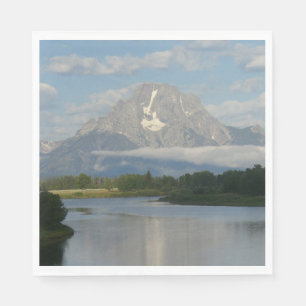 Guardanapo De Papel Rio Jackson Hole no Parque Nacional Grand Teton