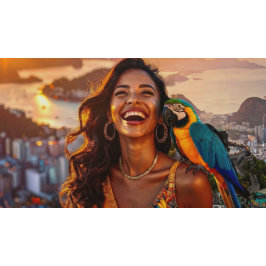 GUARDANAPO DE PAPEL RIO ROCKS - RIO DE JANEIRO - BRASIL