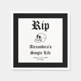 Guardanapo De Papel Rip Solteiro Life Til Death Do Us Party Bacheloret