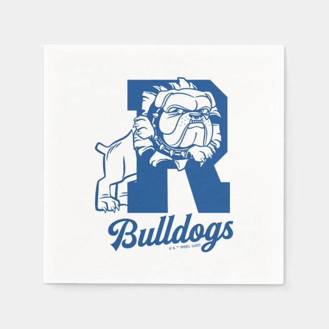 Guardanapo De Papel Riverdale Bulldog Letterman (Frente)