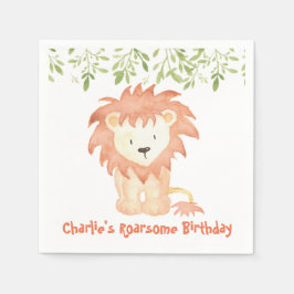 Guardanapo De Papel Roarsome Birthday Napkins