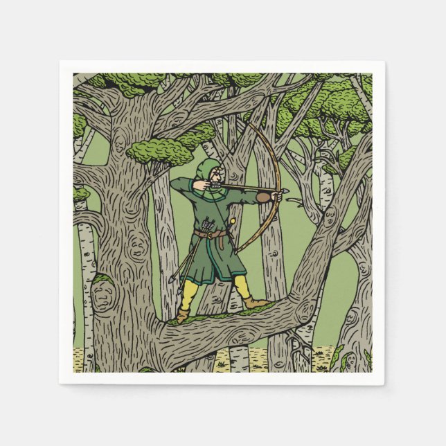 Guardanapo De Papel Robin Hood (Frente)