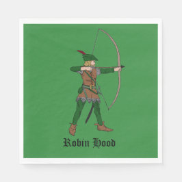Guardanapo De Papel Robin Hood napkin