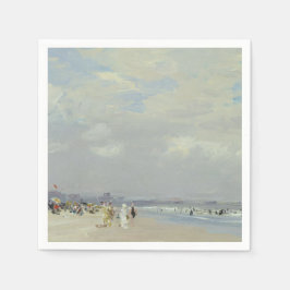 Guardanapo De Papel Rockaway Beach (Nova Iorque) (por E.H. Potthast)