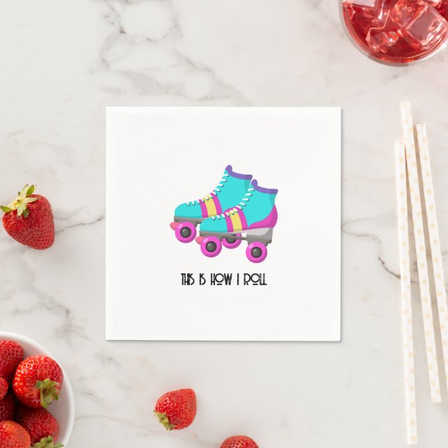 Guardanapo De Papel Roller Skates (Insitu)