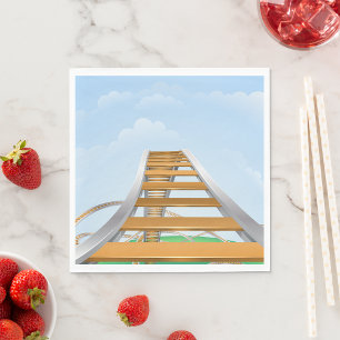 Guardanapo De Papel Rollercoaster