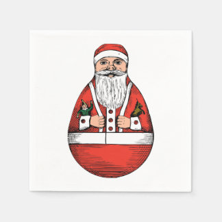 Guardanapo De Papel Rolly Polly Papais noeis White Paper Napkin