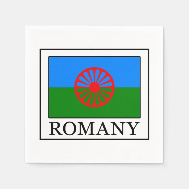 Guardanapo De Papel Romany (Frente)