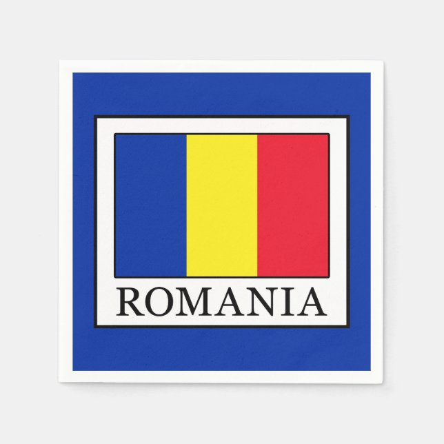 Guardanapo De Papel Romênia (Frente)