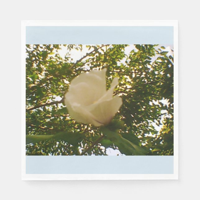 Guardanapo De Papel Rosa branca (Frente)