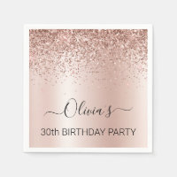 Rosa de aniversário de 30 anos Dourado - Brilhante