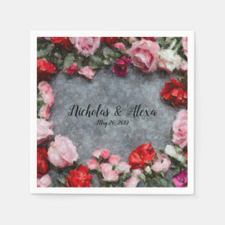 Guardanapo De Papel Rosa do Cracklin