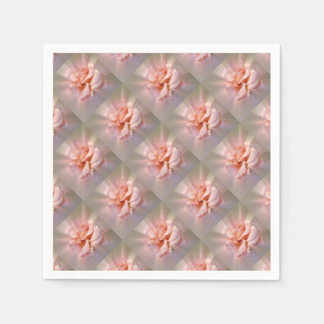 Guardanapo De Papel Rosa dourado (Frente)