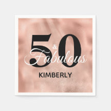 Rosa Dourado 50 e Festa de aniversário de vidro fa