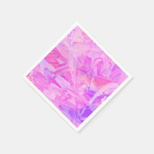 Guardanapo De Papel Rosa e Roxo