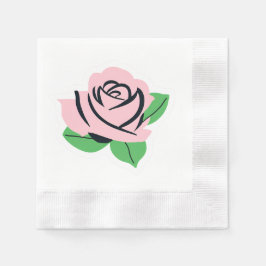 Guardanapo De Papel Rosa Rosa