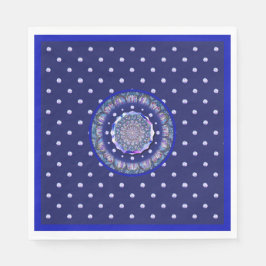 Guardanapo De Papel Rosace Azul